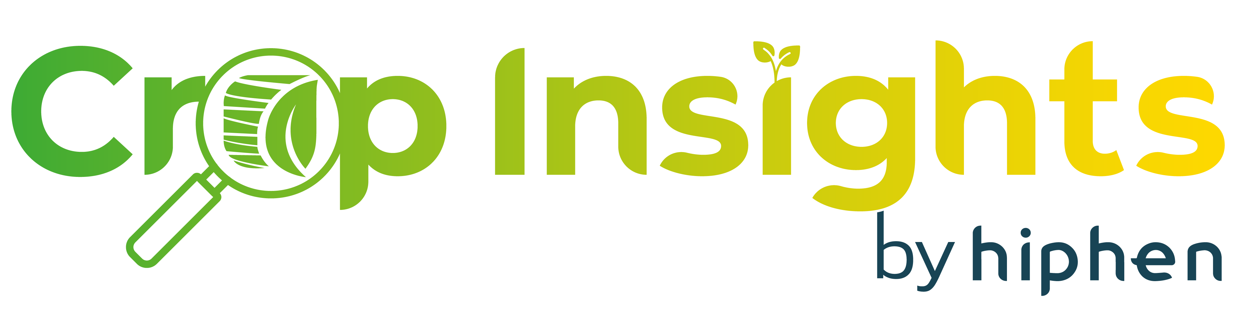 crop insights logo green yellow shade
